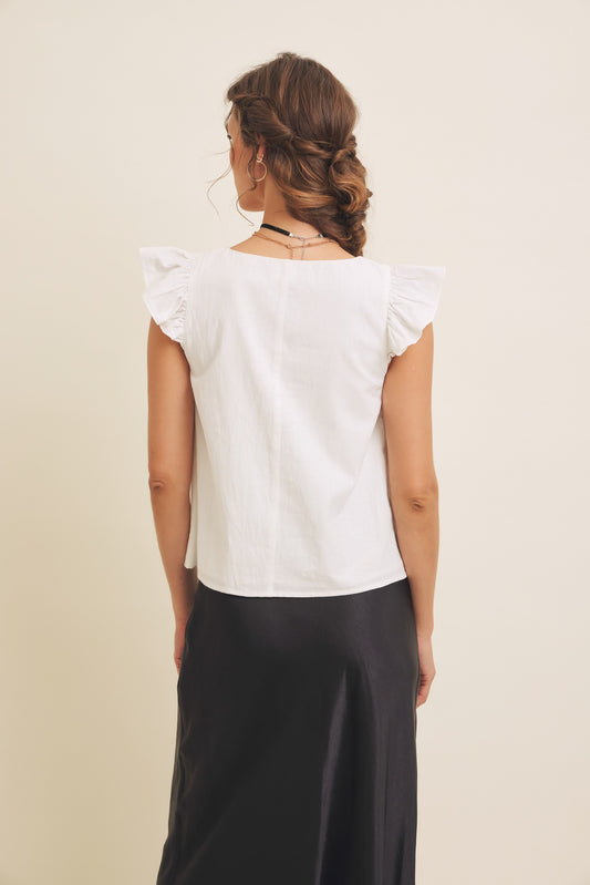Linen Like Cotton Blouse