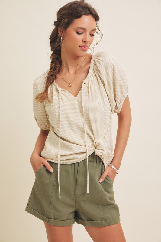 Riviera Stripe Blouse