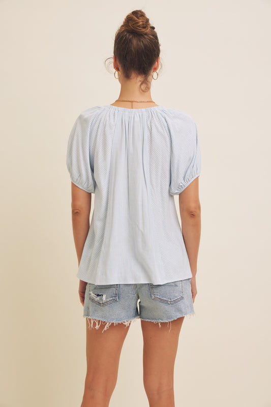 Riviera Stripe Blouse