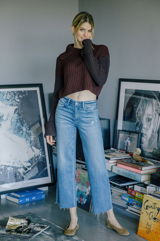 Clem HR Slim Wide Crop