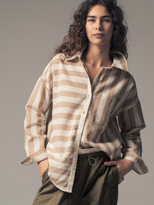 Vertical and Horizontal Blouse