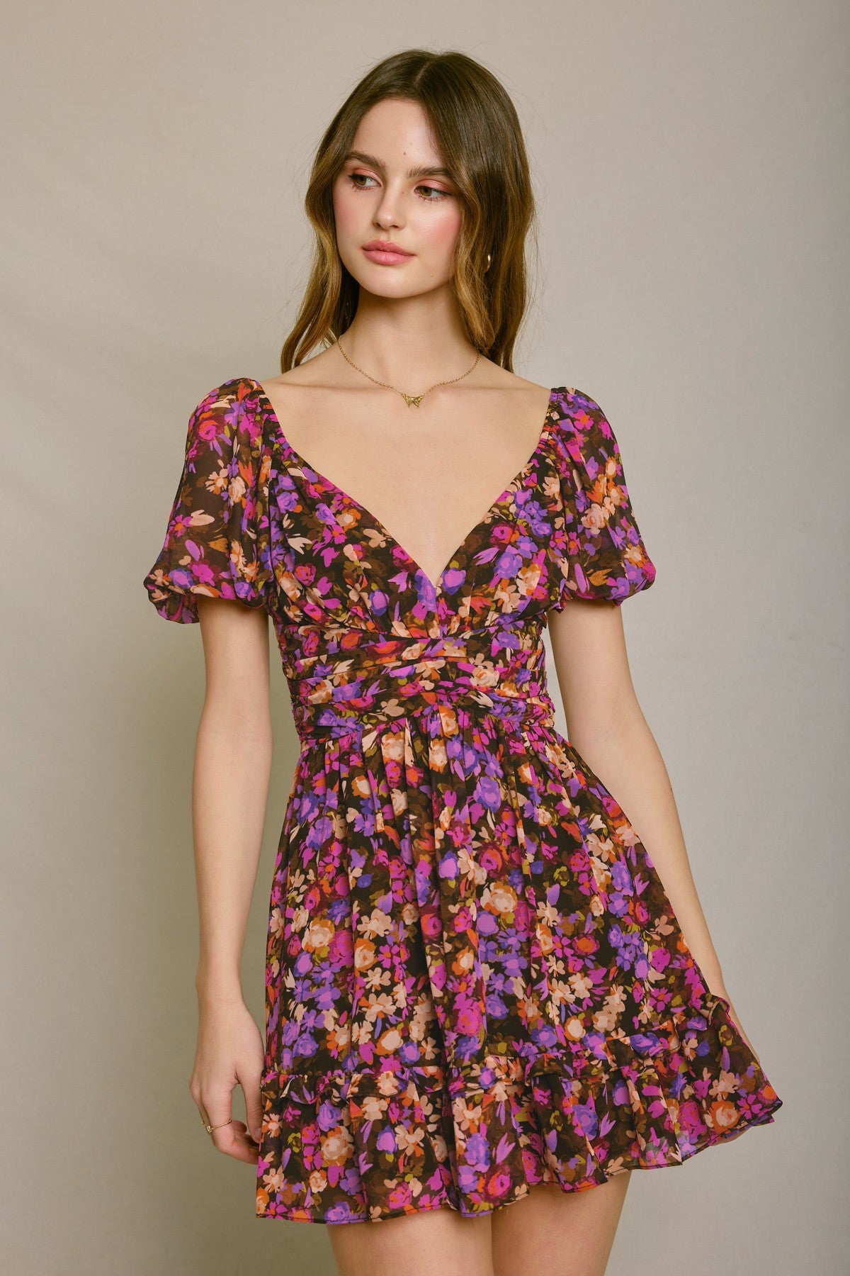 Eclipsed Lilac Dress