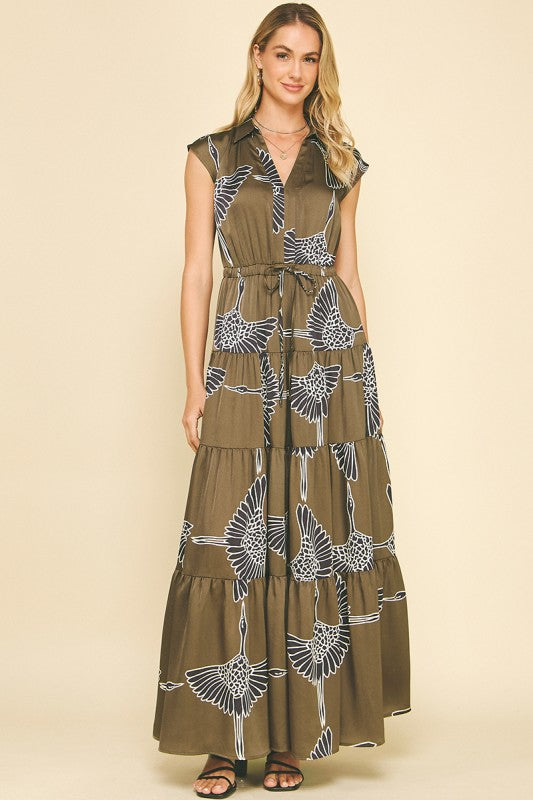 Birdsong Maxi Dress