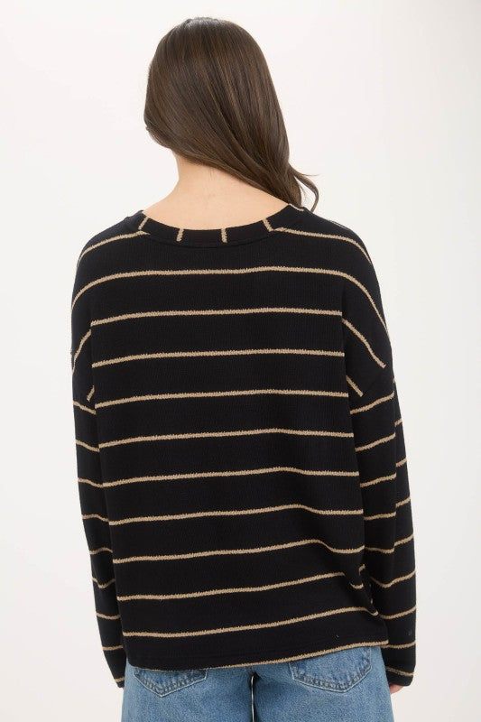 Soft & Light Stripe Top