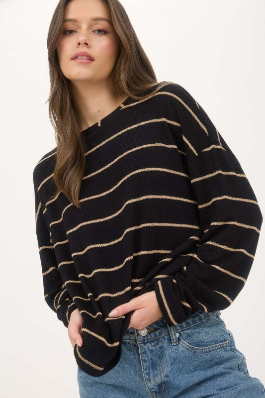 Soft & Light Stripe Top