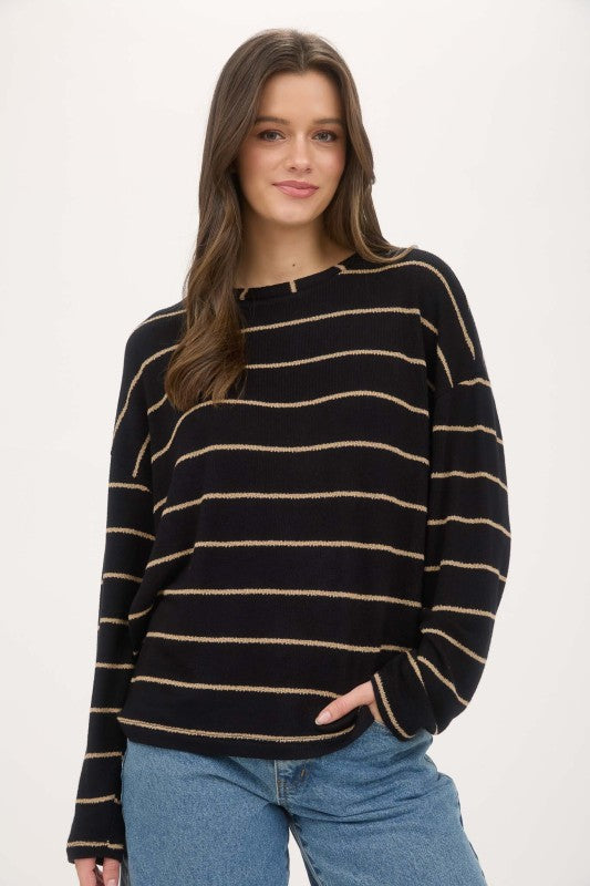 Soft & Light Stripe Top