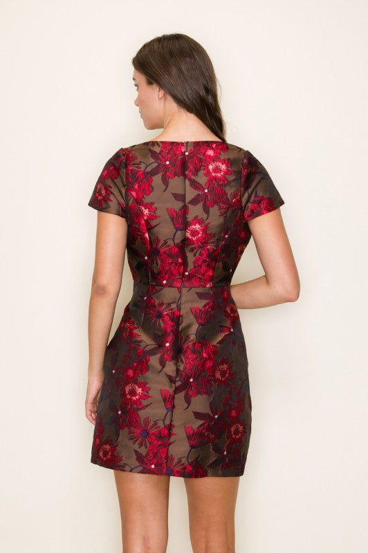 Rosewood Sweetheart Neckline Dress