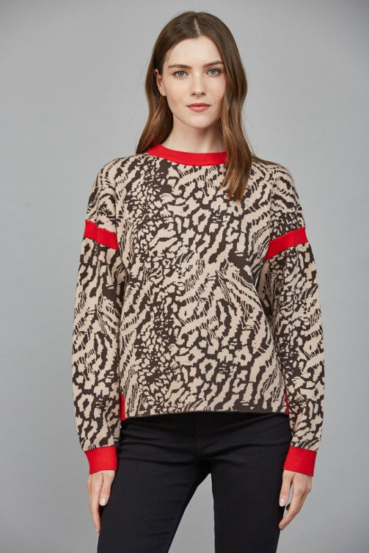 Back Drama Sweater