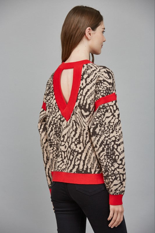 Back Drama Sweater