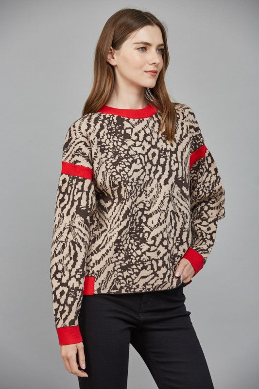 Back Drama Sweater