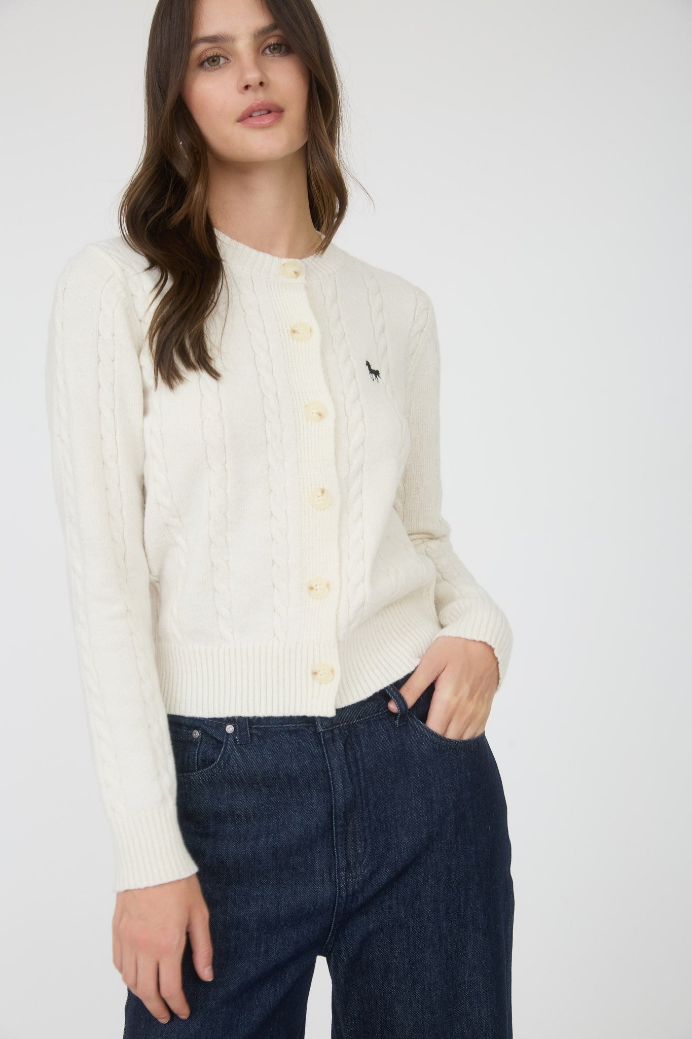 Retro stallion Cardigan