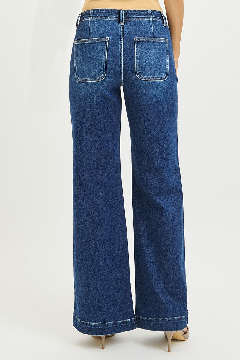MR Wide Leg w Front Seam