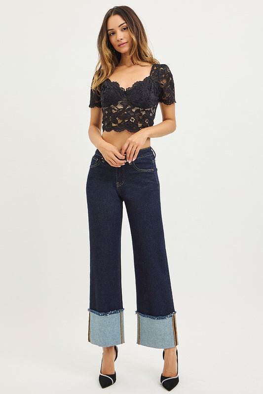 MR Crop Wide Cuff