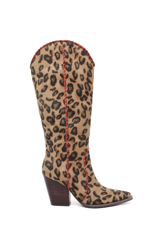Robin Leopard Boot