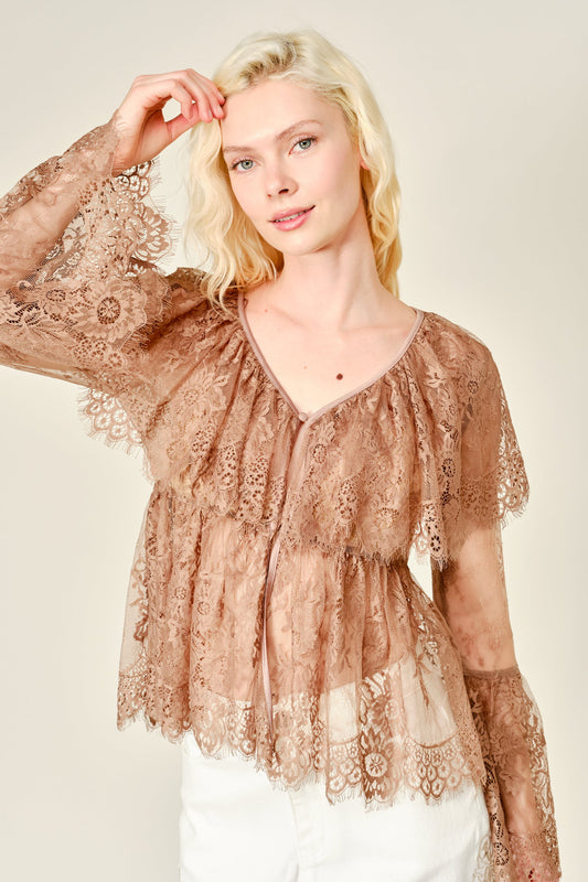 Juniper Jane Lace Blouse