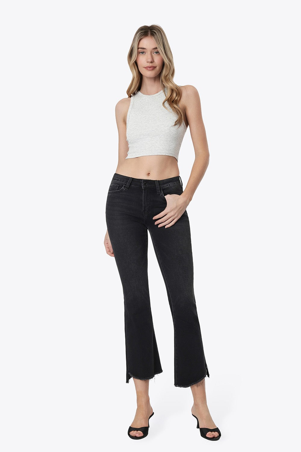 The Alison MR Cropped Flare