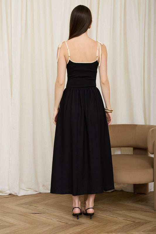 Spaghetti Strap Midi Dress