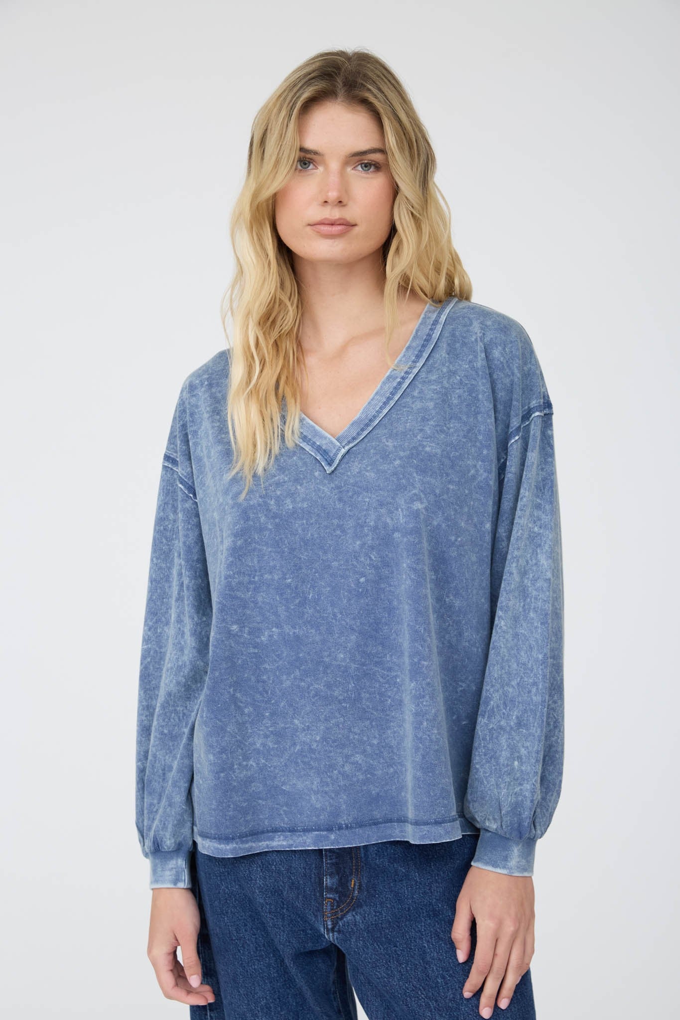 Mineral Skies V-Neck