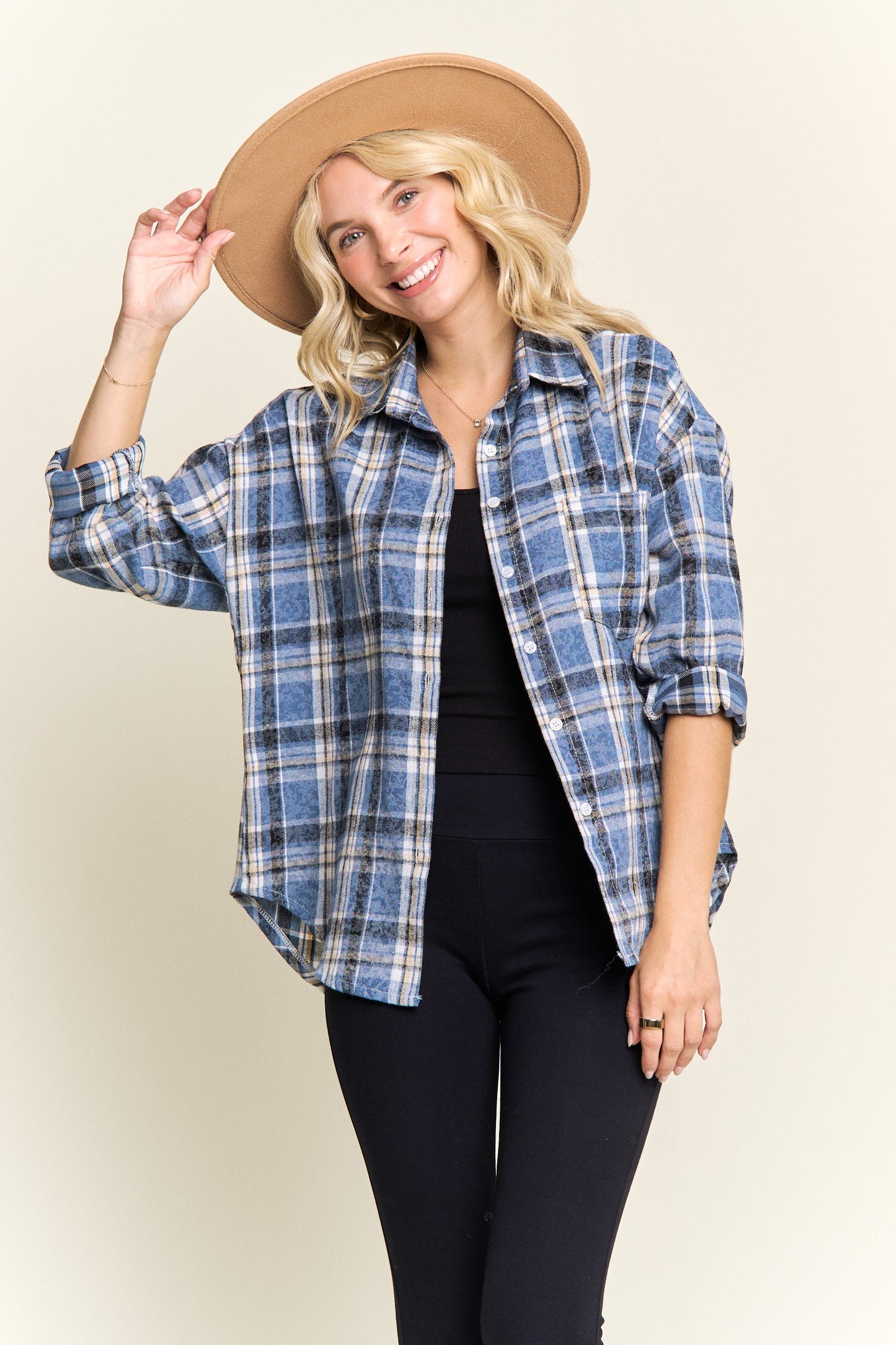 BURNOUT PLAID