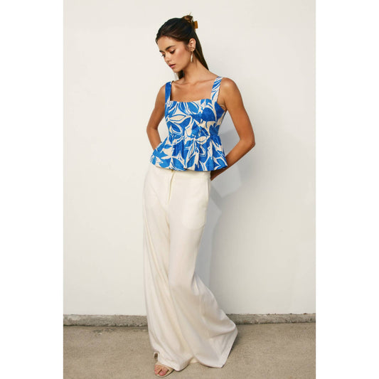 Oceana Peplum Top