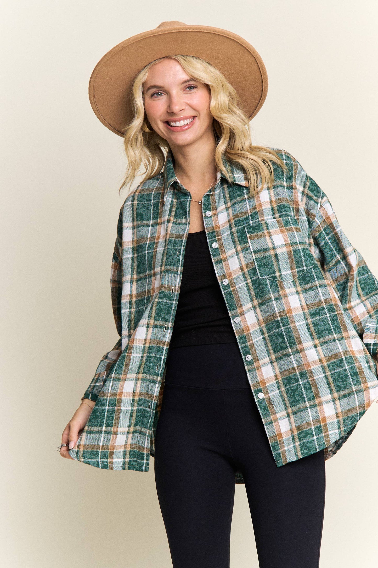BURNOUT PLAID