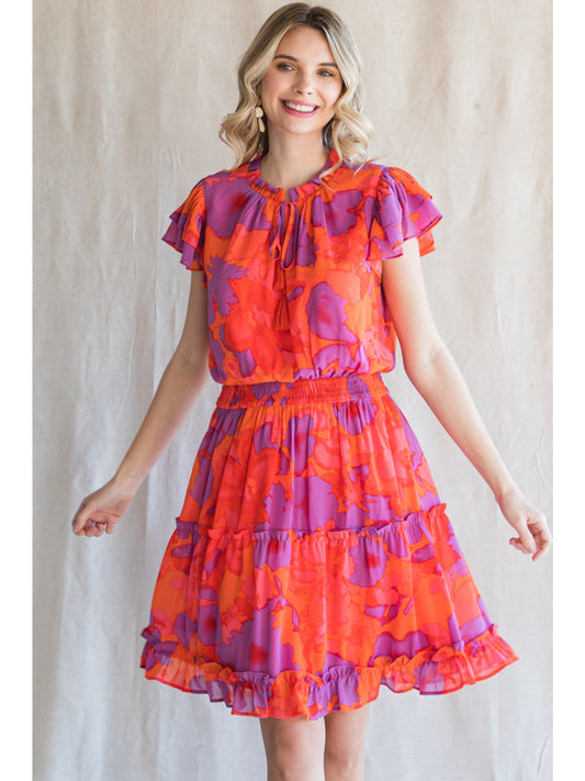 Citrus Burst Dress