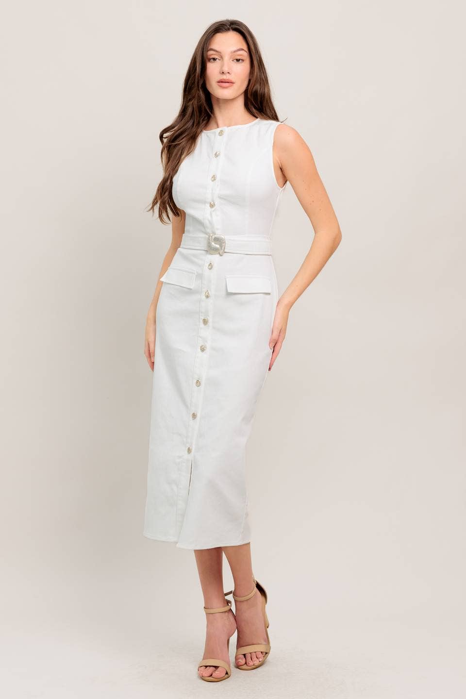 Refined Midi Dress