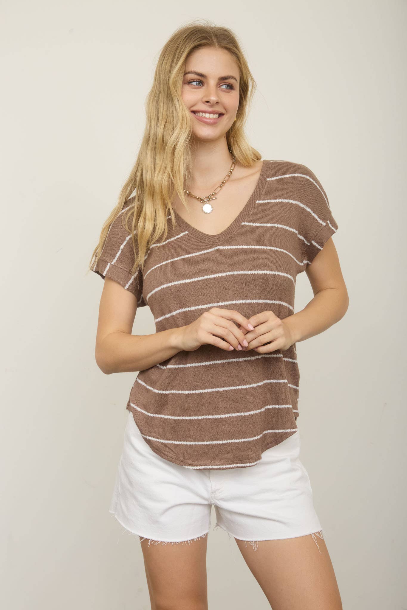 Line it Up V-Neck