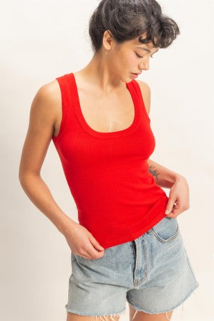 Broad Strap Tank