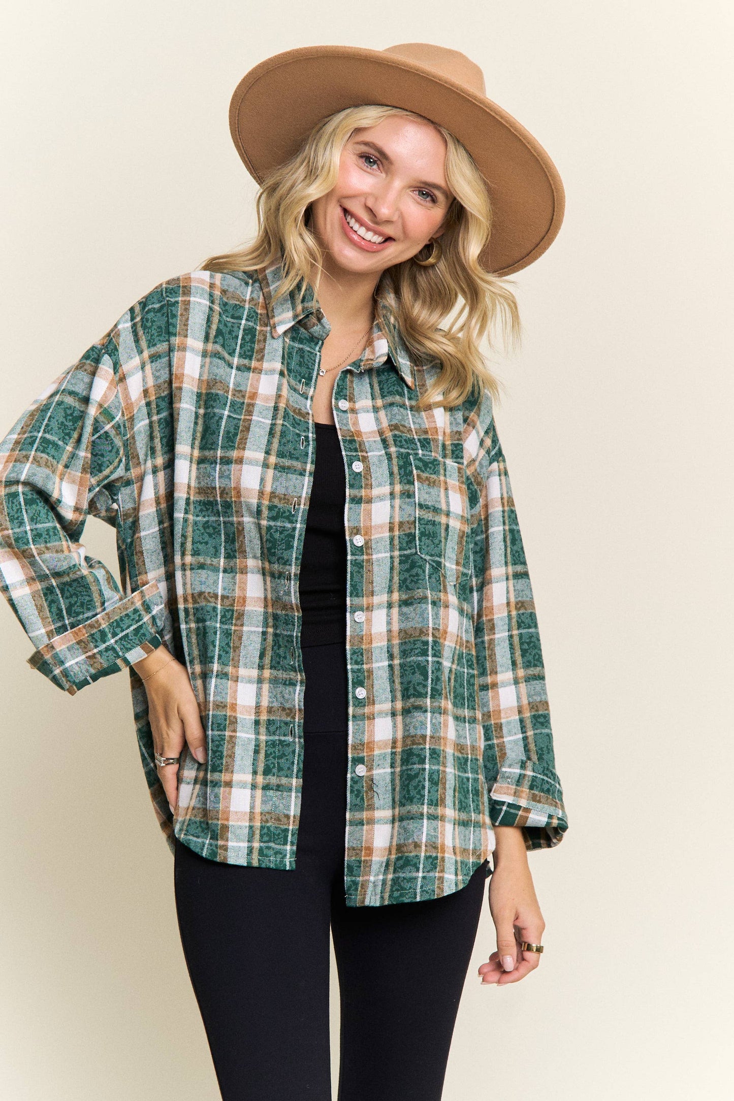 BURNOUT PLAID