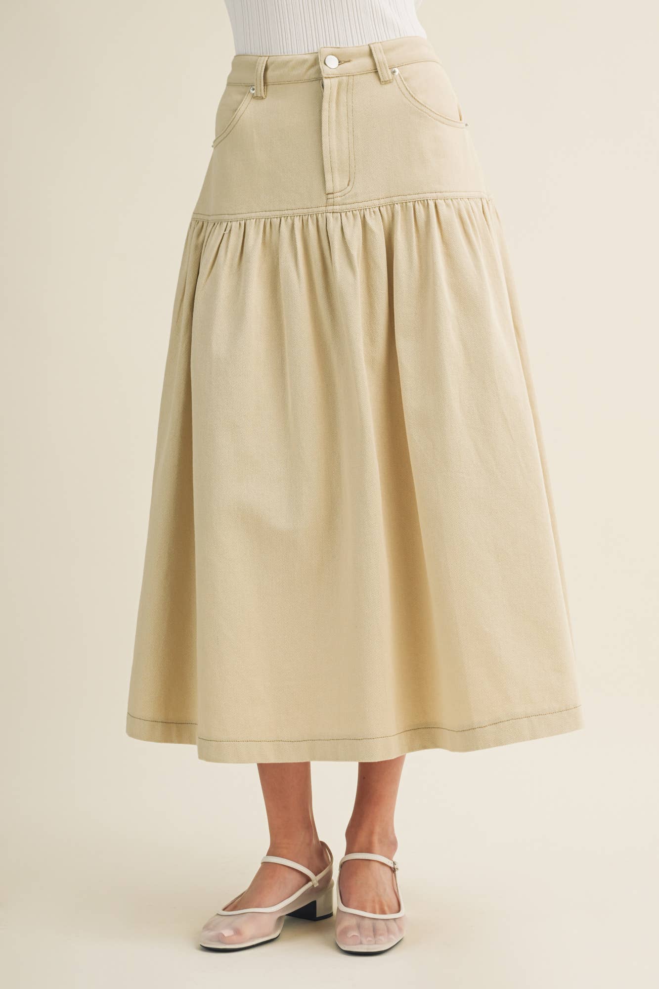 Yassinia Yoke Skirt