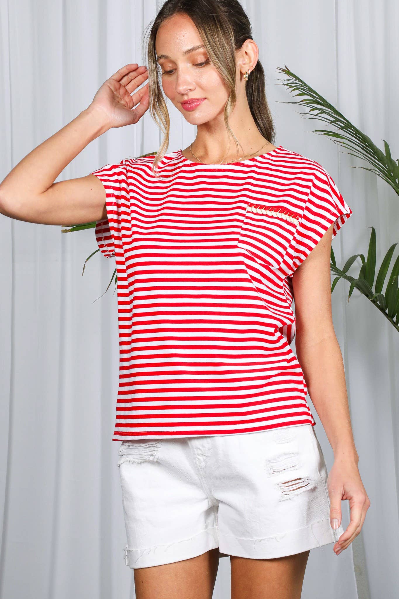 Braided Tee