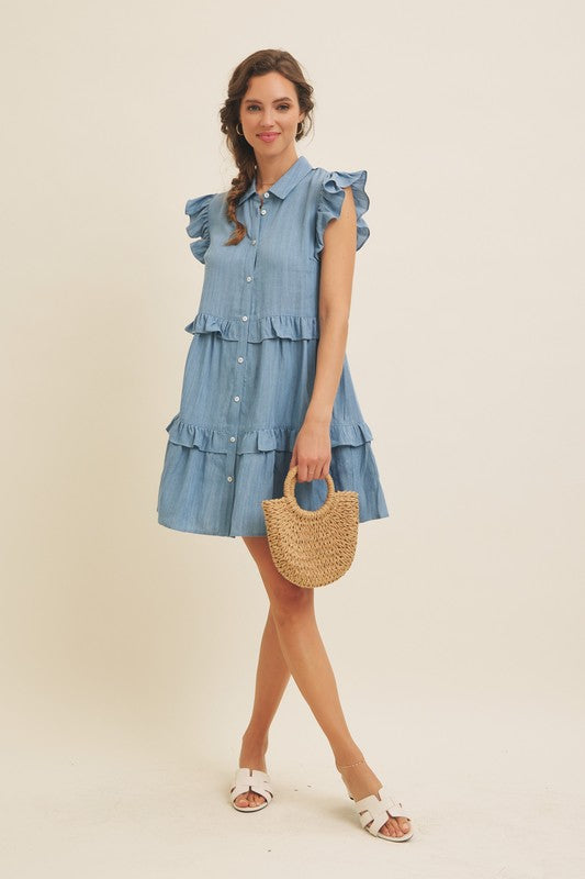 Willow Chambray Dress