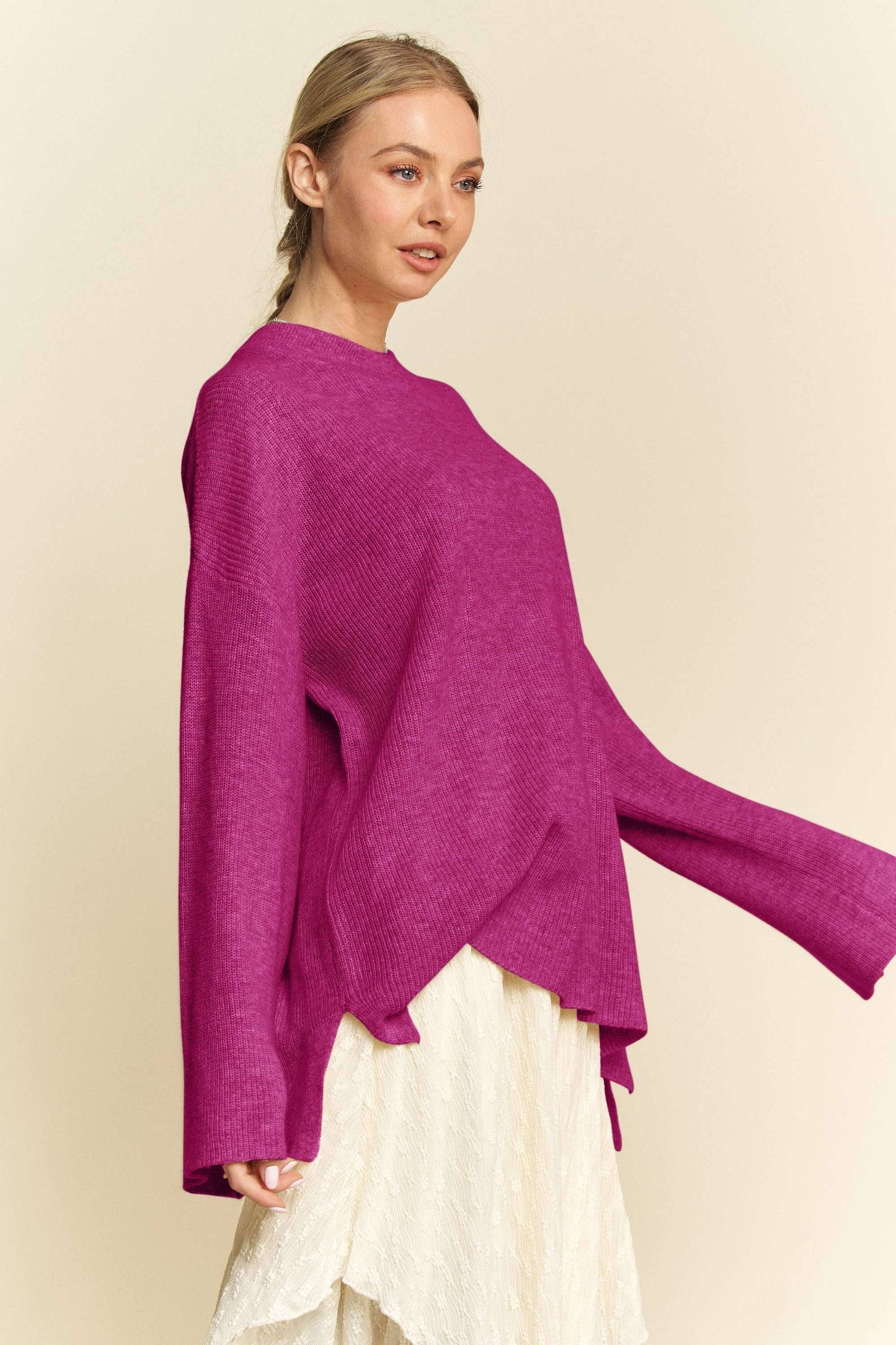 Devin Drop Shoulder Sweater
