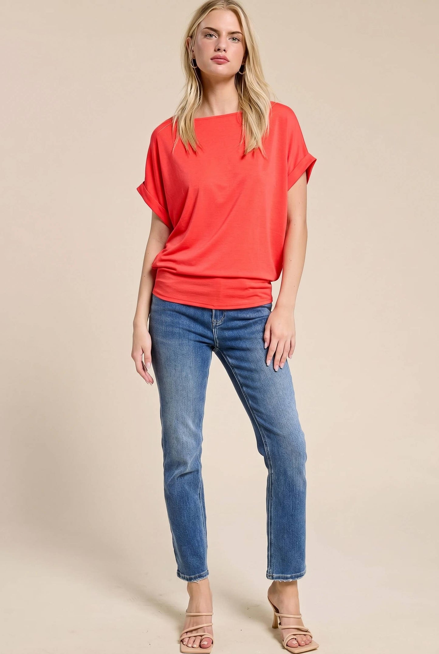 Kati Relaxed Dolman Sleeve Top