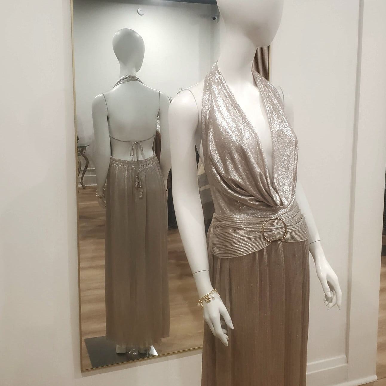 Gilded Embrace Dress