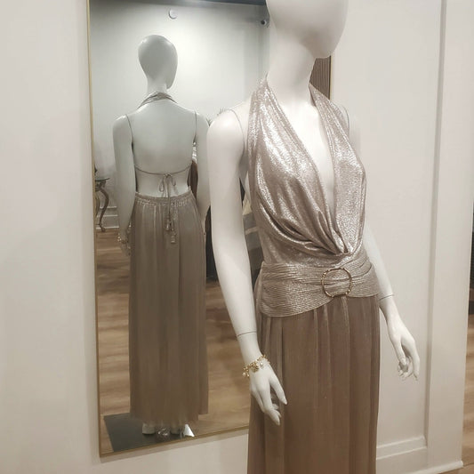 Gilded Embrace Dress