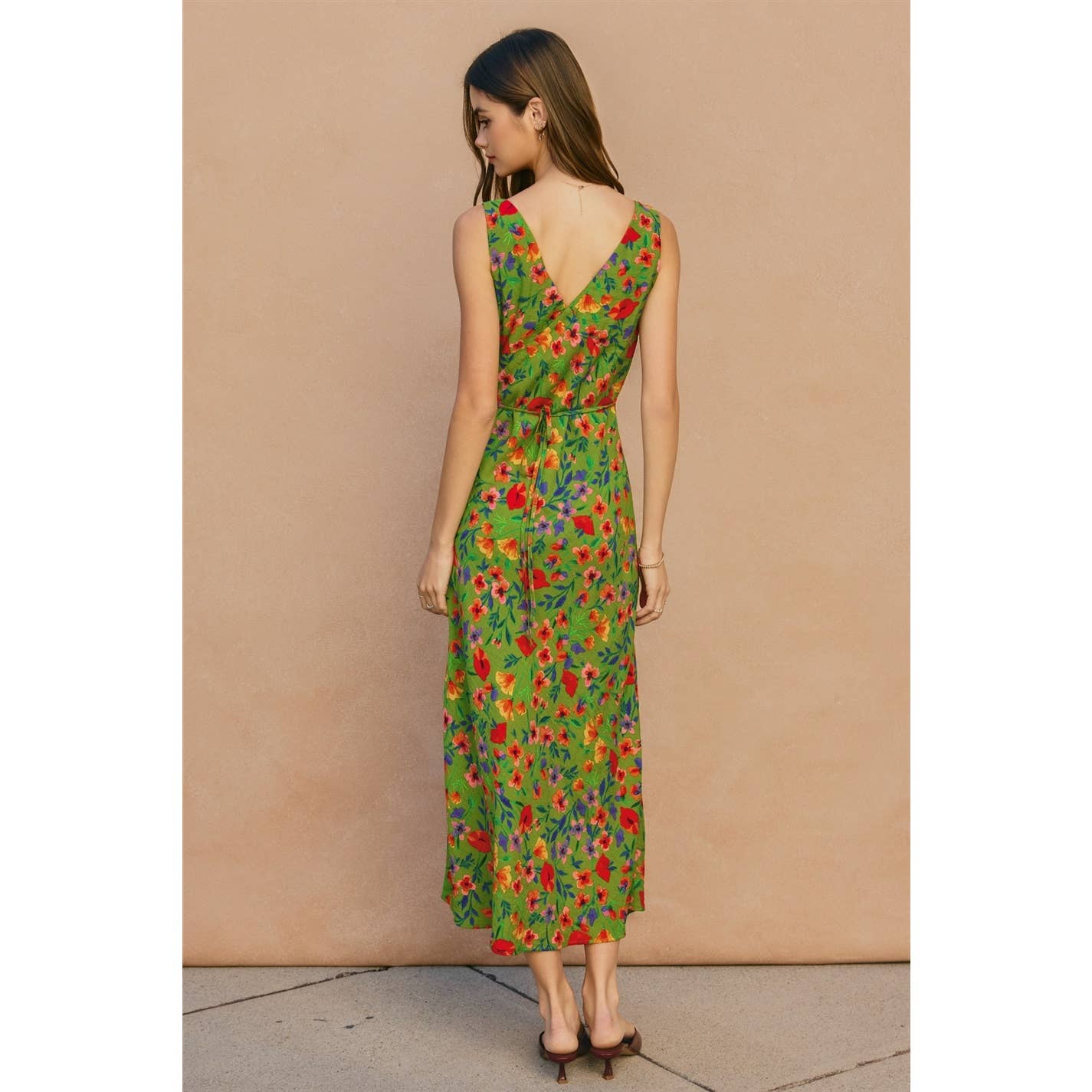 Floral Rush Midi Dress