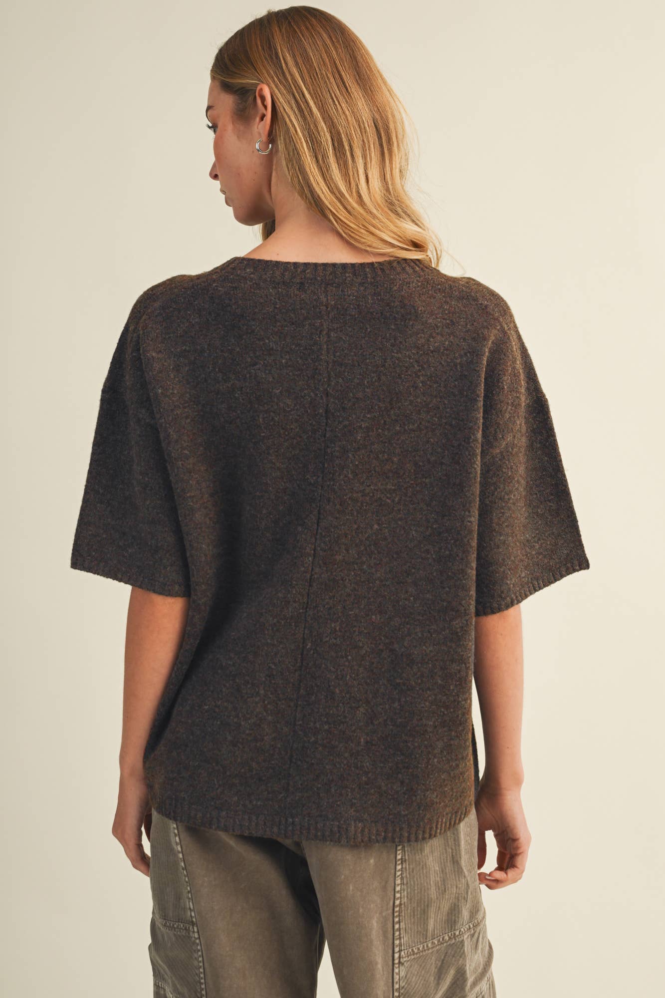 Drop-Shoulder Pullover