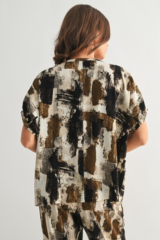 Brushstroke Blouse