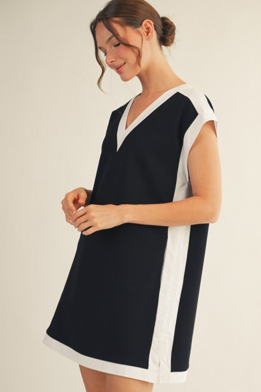 Nova Contrast Dress