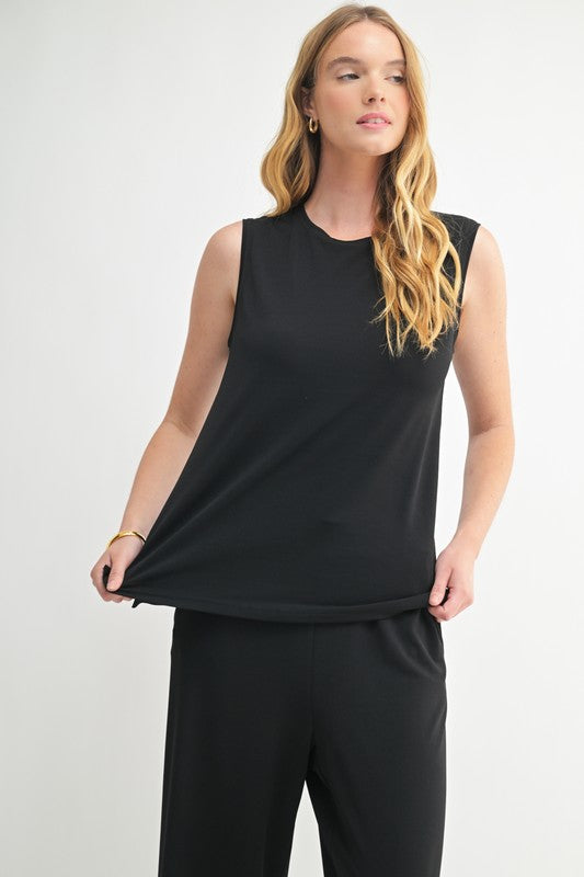 Mimi Wide Shoulder Tank