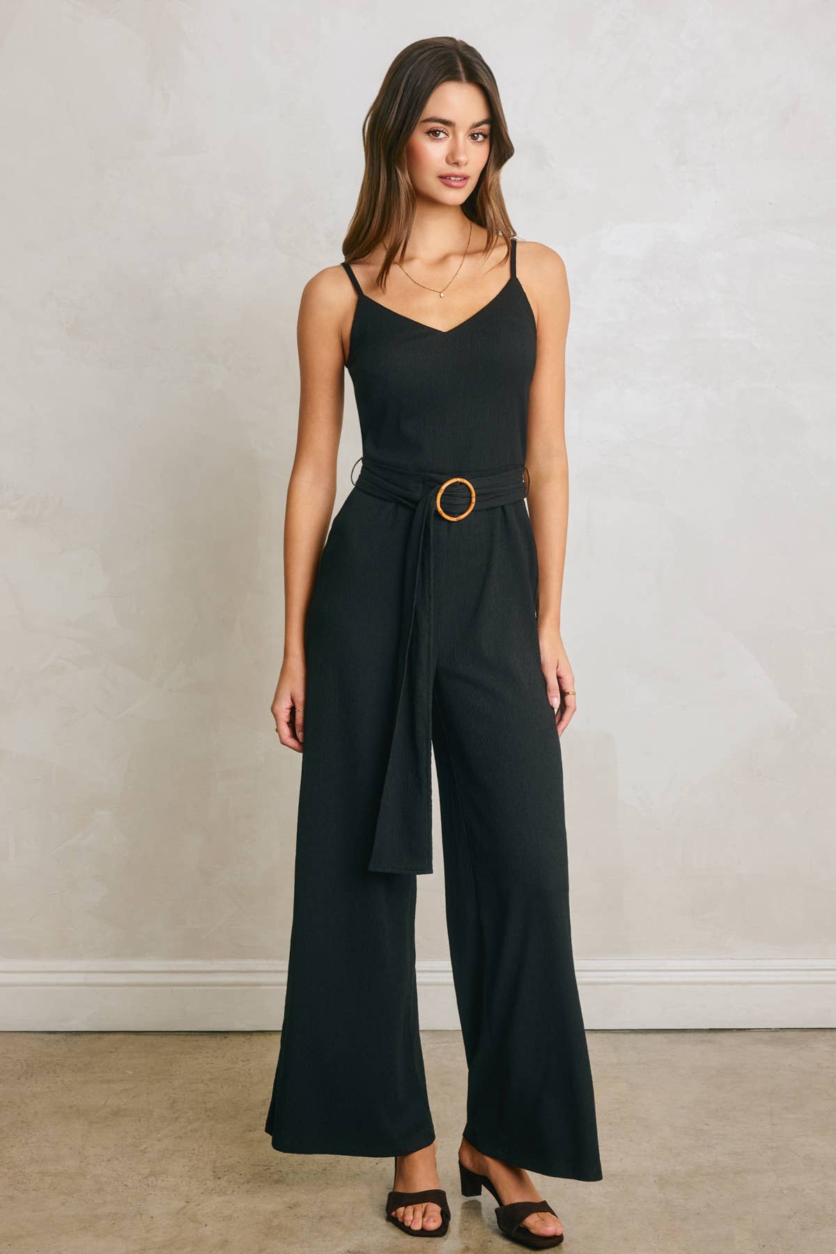Bamboo Buckle Jumpsuit