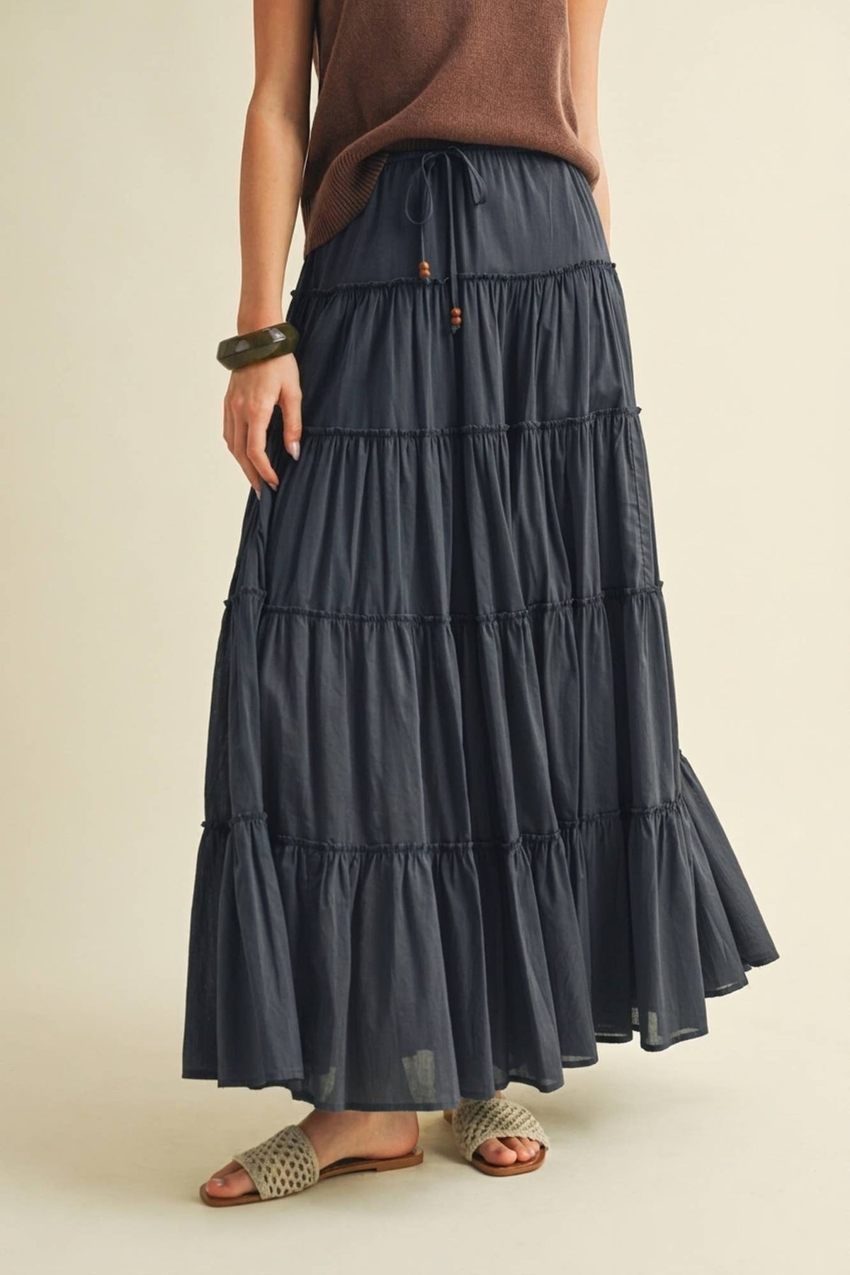 Drake Tiered Skirt