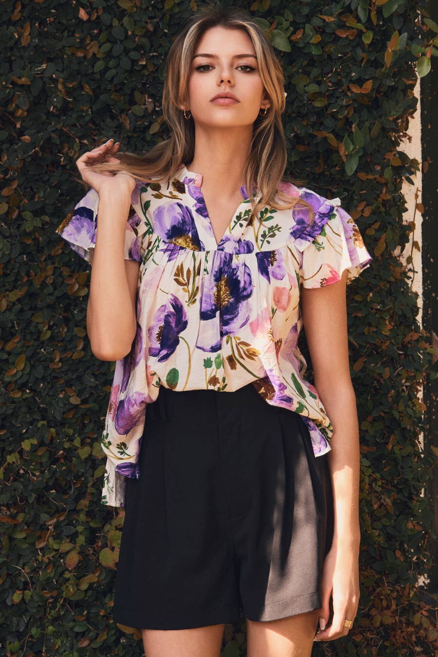 Violet Garden Blouse