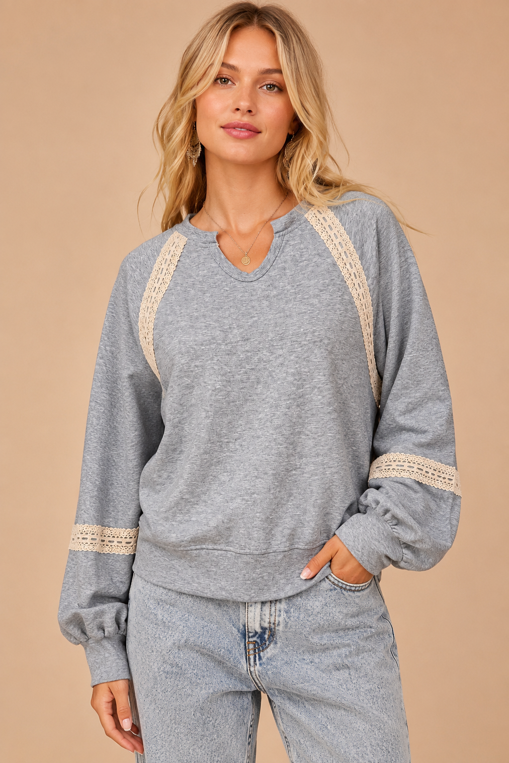 Colette Lacey Sweatshirt