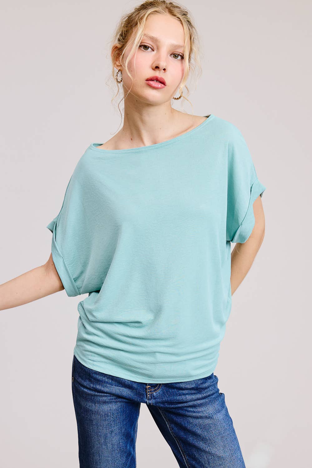 Kati Relaxed Dolman Sleeve Top