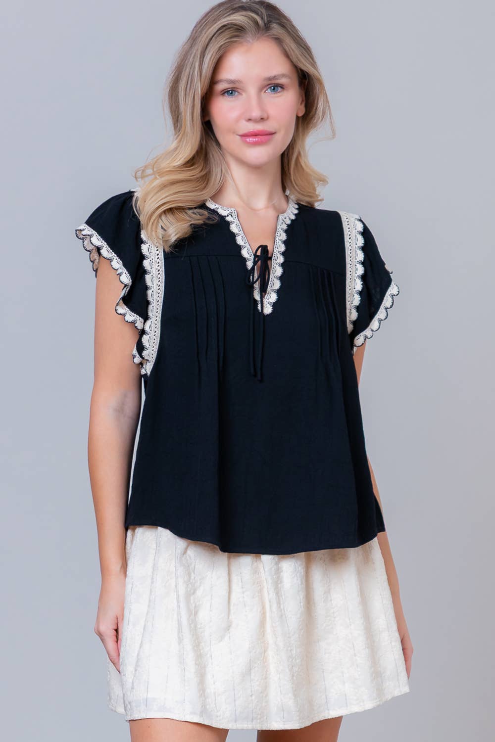 Alethia Ruffle and Crochet