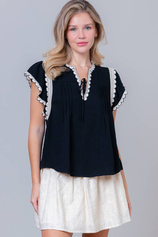 Alethia Ruffle and Crochet
