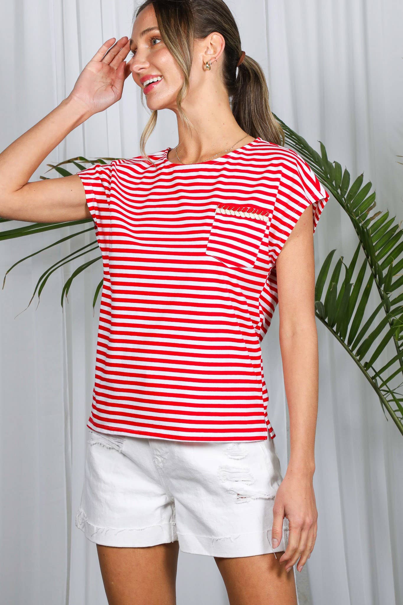 Braided Tee